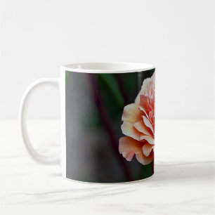 Single pink rose coffee mug
