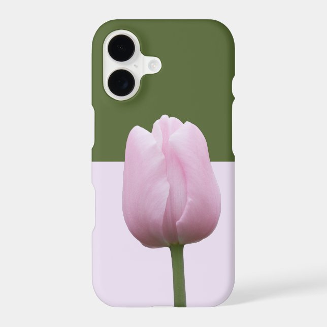 Single Pink Tulip Complementary Colours (Back)