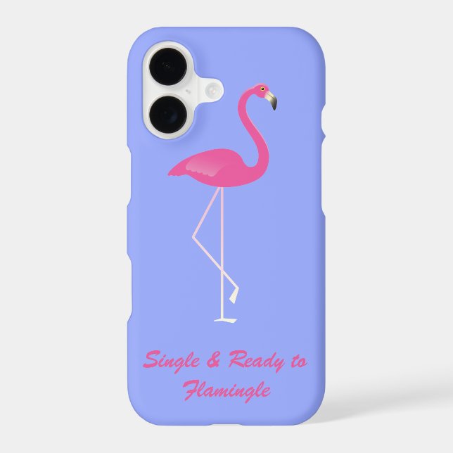 Single & Ready to Flamingle iPhone 7 Plus lilac (Back)