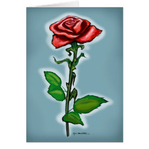 Single Red Rose