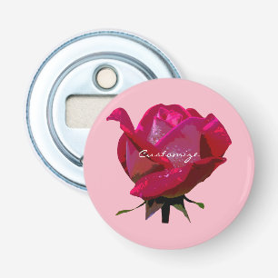 single red rose Thunder_Cove any colour Bottle Opener