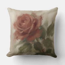 "Single Rose Oil Painting"