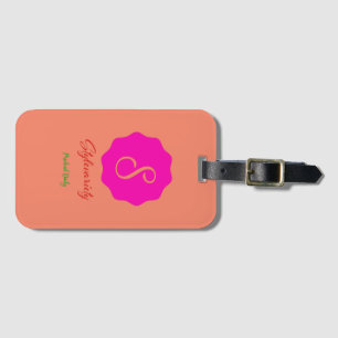 Single-sided w/ Card Slot Luggage Tag