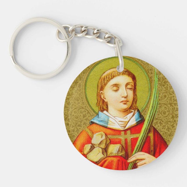 Single St. Stephen the ProtoMartyr (SNV 26) Key Ring (Front)