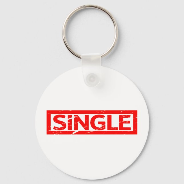 Single Stamp Key Ring (Front)