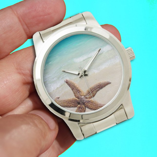 Single Starfish Beach Scene Watch (Creator Uploaded)