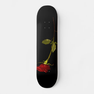 Single Stem Rose Skateboard