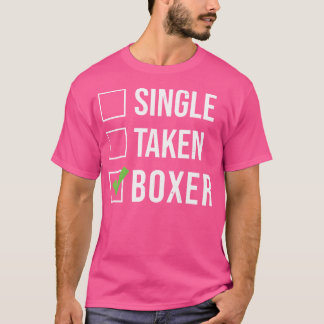 Single Taken Boxer Dog T-Shirt