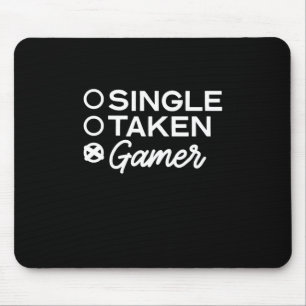 Single Taken Gamer Mouse Pad