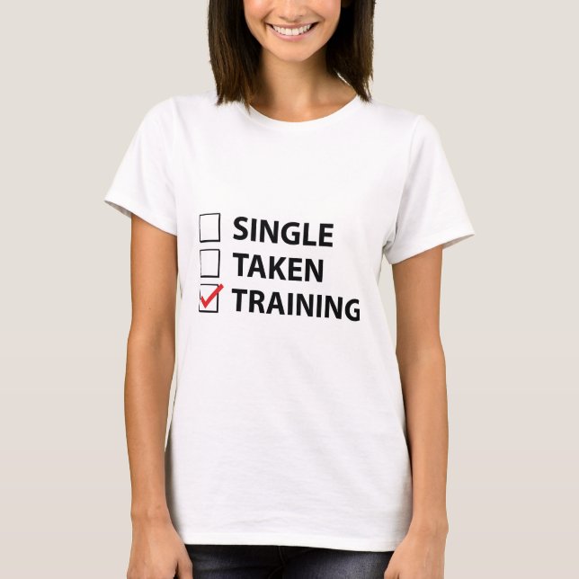 Single Taken Training T-Shirt (Front)