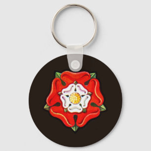 Single Tudor Rose Key Ring
