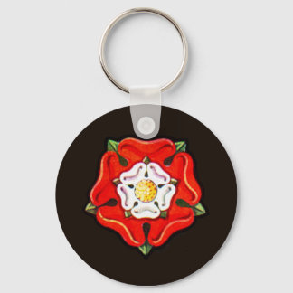 Single Tudor Rose Key Ring