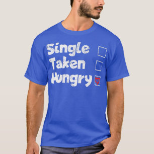 Single Valentines Day Chef Vintage Baking Cooking  T-Shirt