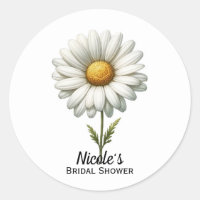 Single White Daisy Flower 
