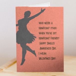 Singles Awareness Day - Funny Valentine's Day Card