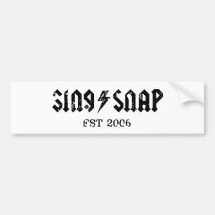SingSnap Bumper Sticker