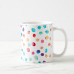 Singularity Coffee Mug<br><div class="desc">Colourful random dots pattern with agate colours</div>
