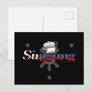 Sinigang Philippines Filipino Food Postcard