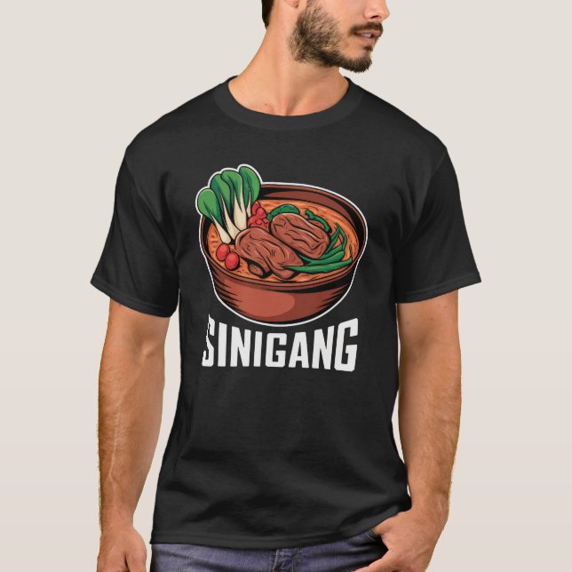 Sinigang Soup Funny Filipino Food Lover T-Shirt (Front)