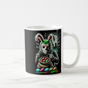 Sinister Easter Bunny Horrorinsred Creepy Egg Hu  Coffee Mug