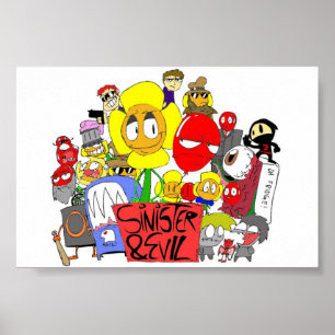 Sinister & Evil Group Poster