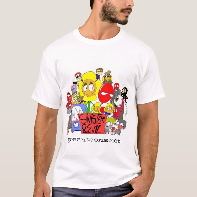 Sinister & Evil Group Shot T-Shirt (Front)