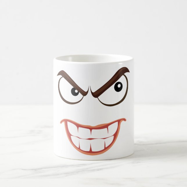 SINISTER FACE COFFEE MUG (Center)