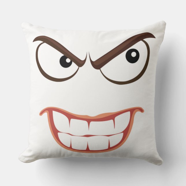SINISTER FACE CUSHION (Front)