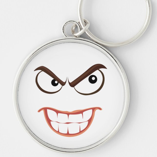 SINISTER FACE KEY RING (Front)