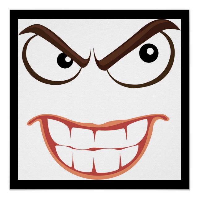 SINISTER FACE POSTER (Front)