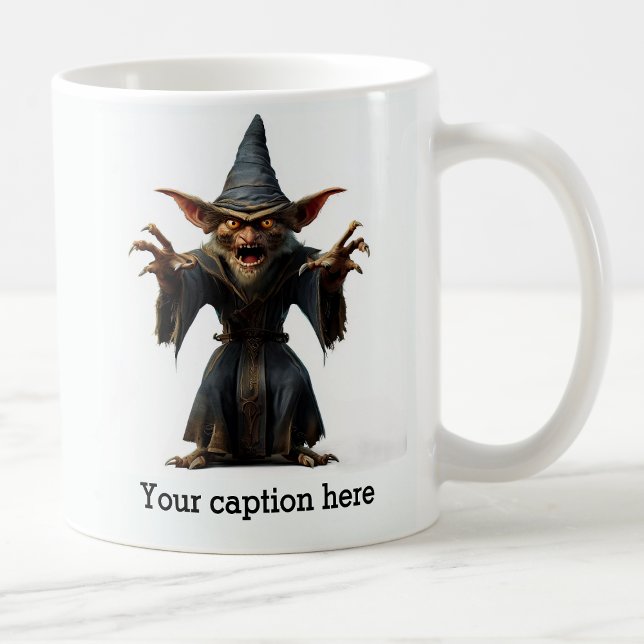 Sinister Goblin Wizard Summoner Coffee Mug (Creator Uploaded)