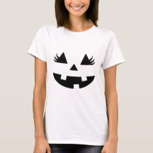 Sinister Halloween Pumpkin Face Design with Evil