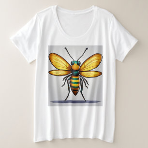Sinister Mosquito Cartoon T-Shirt  Plus Size T-Shirt
