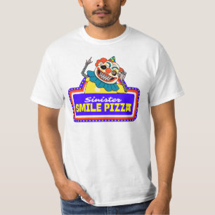 Sinister Smile Pizza T-Shirt