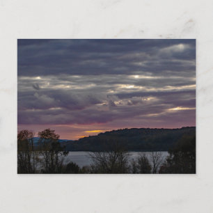 Sinister Sunset Postcard