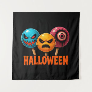 Sinister Sweets Halloween Tapestry