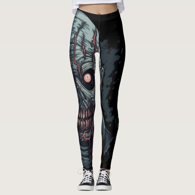 Sinister Undead Leggings (Front)