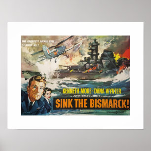 Sink the Bismarck Poster