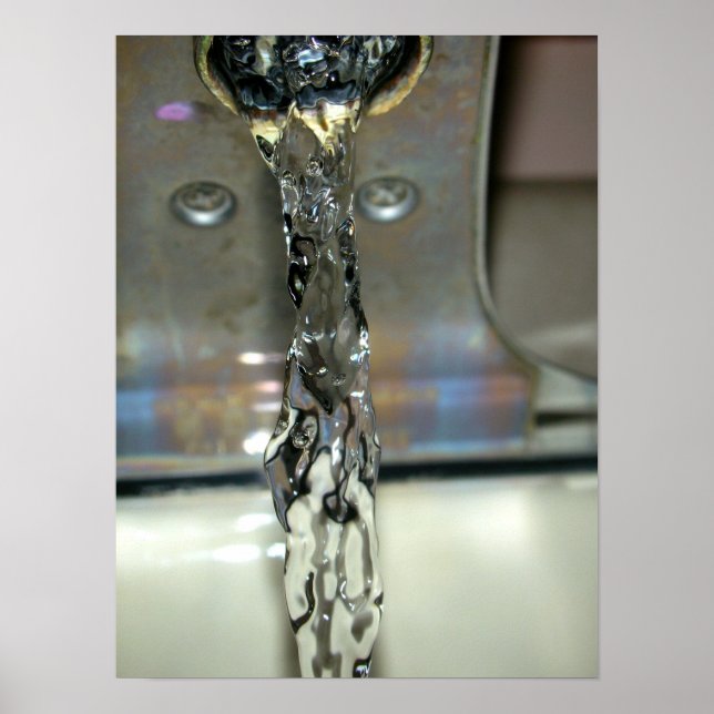 Sink Waterfall Capture Poster (Front)