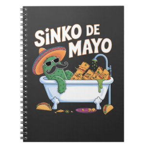 Sinko de Mayo Cinco De Mayo Cactus Funny  Notebook