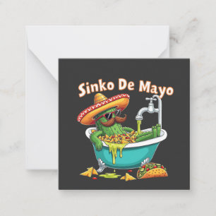 Sinko de Mayo"Funny Cinco de Mayo Cactus Card