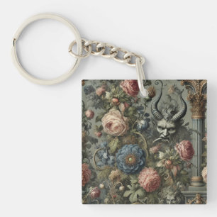 Sins of the Affluent – Gothic Victorian Design Key Ring