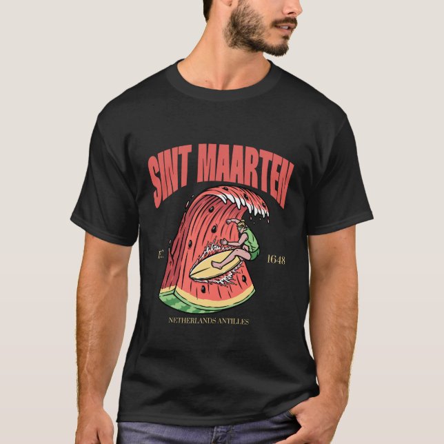 Sint Maarten Dutch Antilles T-Shirt (Front)