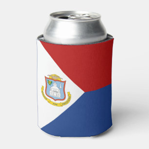 Sint Maarten Flag Can Cooler