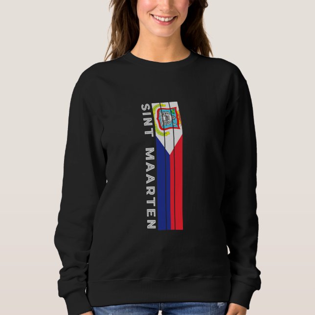 Sint Maarten Flag Colours Sweatshirt (Front)