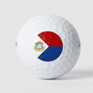 Sint Maarten Flag Golf Balls