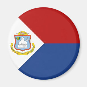 Sint Maarten Flag Magnet