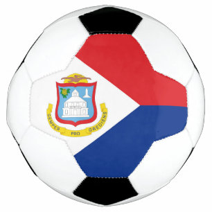 Sint Maarten flag Soccer Ball