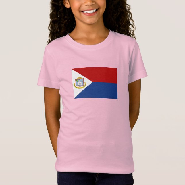 Sint Maarten Flag T-Shirt (Front)