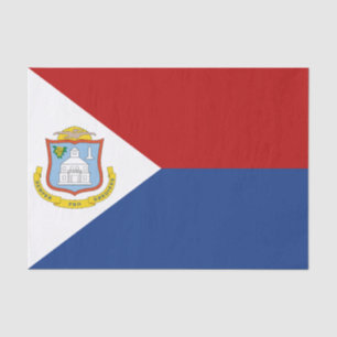 Sint Maarten Flag Tissue Paper